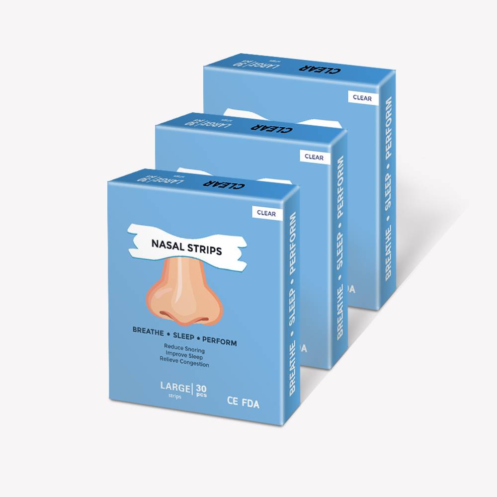 Nasal Strips - För bättre andning och mindre snarkningar